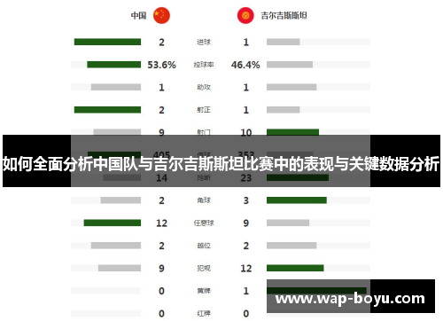 如何全面分析中国队与吉尔吉斯斯坦比赛中的表现与关键数据分析